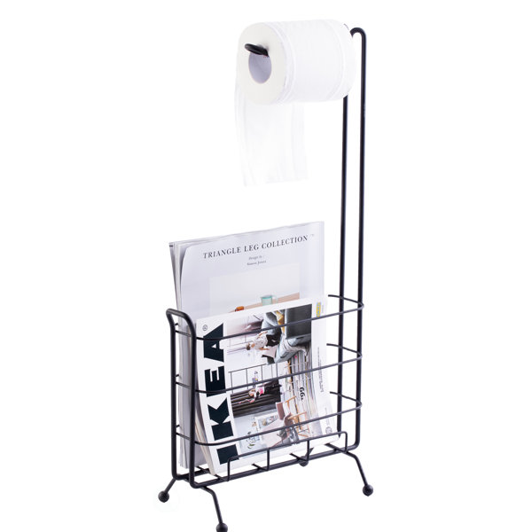 Basicwise Freestanding Toilet Paper Holder Reviews Wayfair